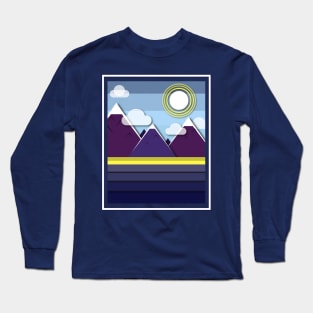 Tri Mountain Long Sleeve T-Shirt